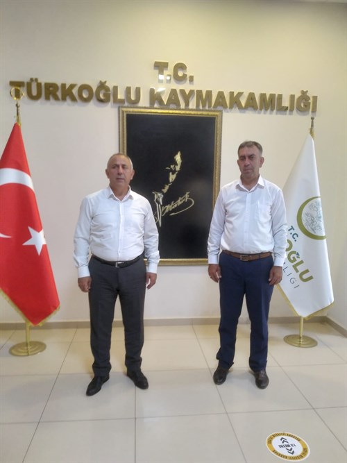 İlçemize yeni Milli Eğitim Müdürü Olarak atanan Mustafa ÇELİK, Kaymakamımız Mahmut HERSANLIOĞLU’nu makamında ziyaret etti.. 