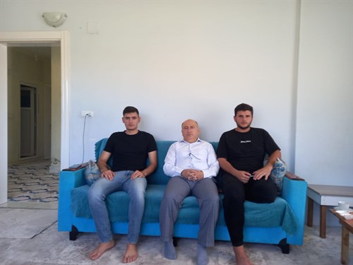 15 Temmuz Hain Darbe girişimi münasebetiyle Şehit ve Gazi Aileleri Ziyaret Edildi.